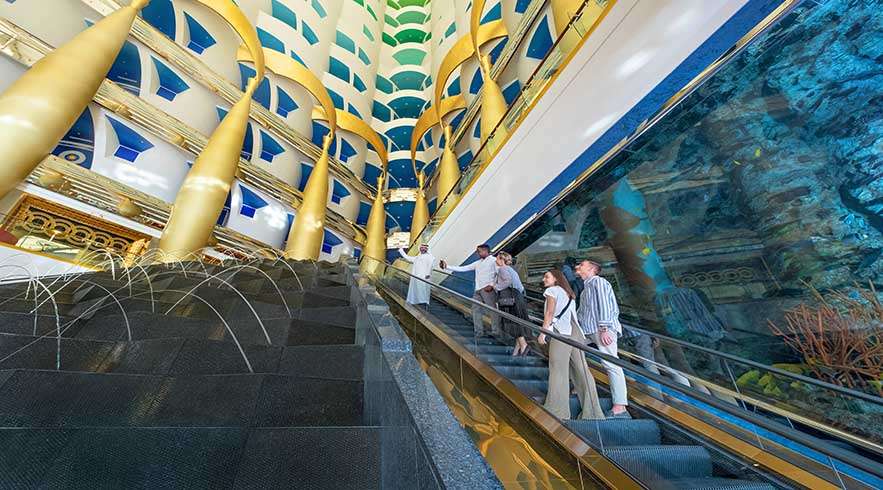 Inside Burj Al Arab